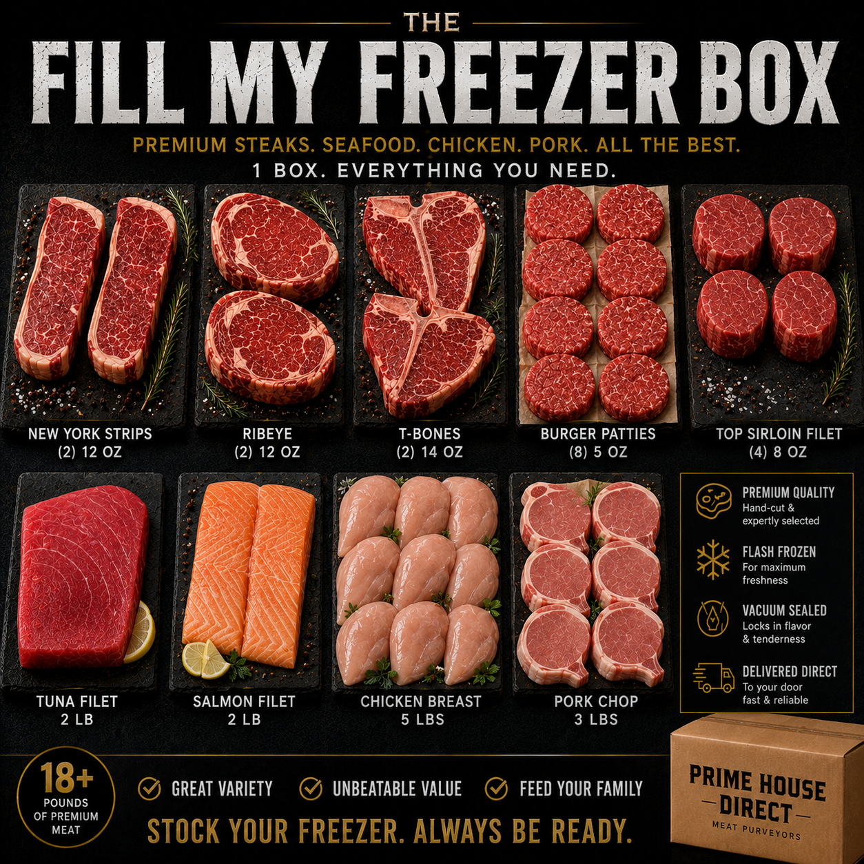 The Fill My Freezer Box